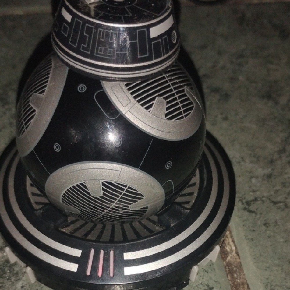 Black and Silver Decorative Sphere